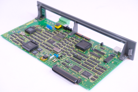 Fanuc A16B-2203-0292/01A Ethernet Remote PCB