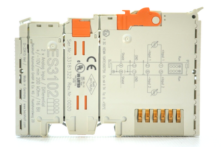 BECKHOFF ES3102 EtherCAT Terminal Analog Input
