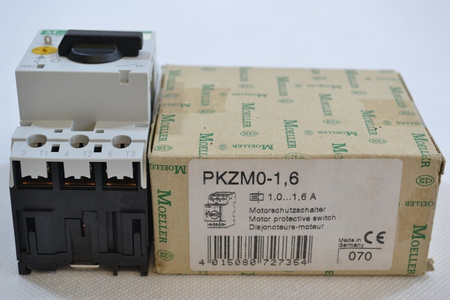 Klöckner Moeller PKZM0-1,6 1,0...1,6A Motor Protection Circuit Breaker NEW!