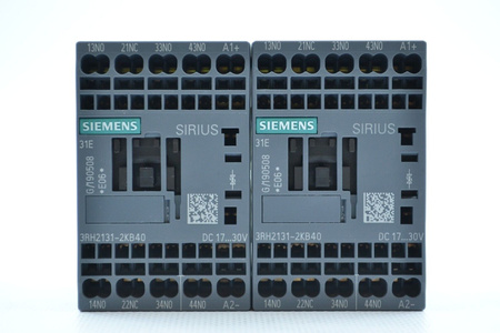 Siemens 3RH2131-2KB40 Coupling Contactor Relay x 2 pcs