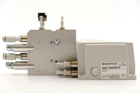 Aventics  PLC: 42 R480796724 x 1 + AES-D-BC-ECAT R412018225 Pneumatic system
