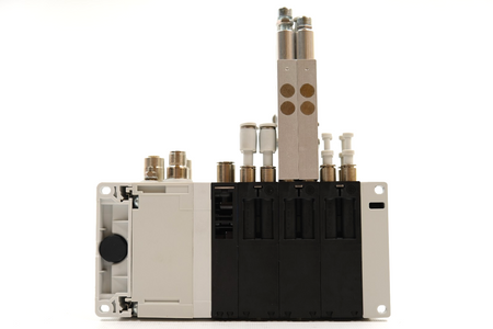 Aventics PLC: 42 R480796724 x 1 + AES-D-BC-ECAT R412018225 Pneumatiksystem