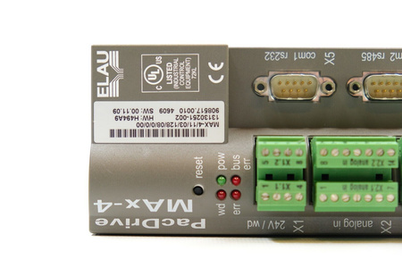ELAU PacDrive MAX-4/11/03/128/08/0/0/00 id: 13130251-002 Servo Drive (Schneider)