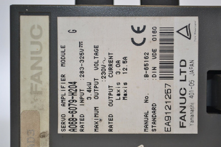 Fanuc A06B-6079-H204 Servo Amplifier Servo Amplifier Module