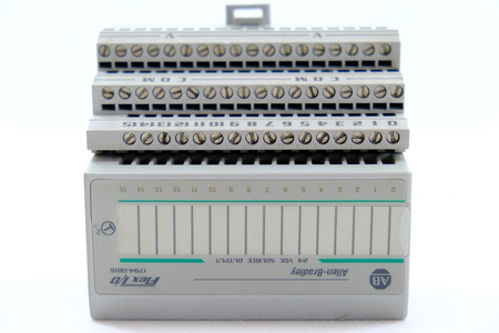 Allen Bradley 1794-OB16 + 1794-TB3 SER ser. A Ausgang Modul Output Module