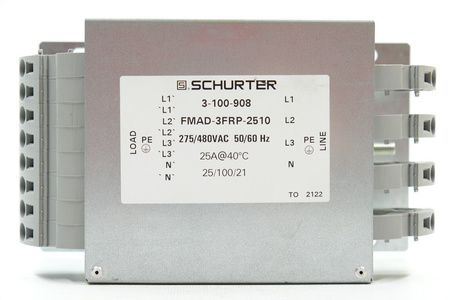 Schurter 3-100-908 | FMAD-3FRP-2510 Netzfilter