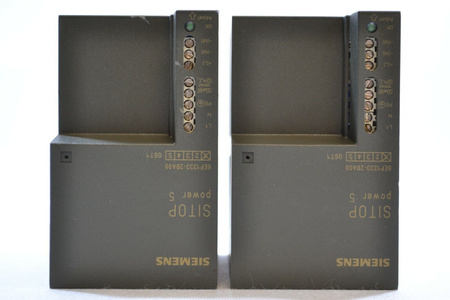 Siemens 6EP1333-2BA00 x 2 Stück SITOP power 5 A Geregelte Stromversorgung