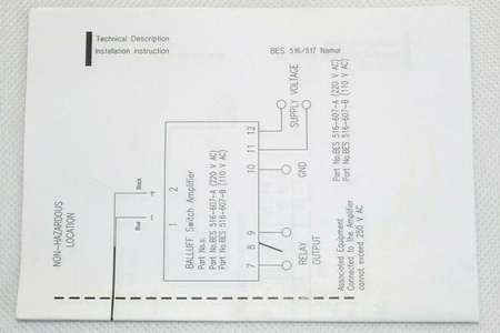 Balluff BES 516-3005-FO-N-03 Inductive Sensor NEW! NEW!