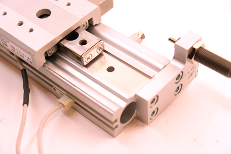 SMC Pneumatics MXS16-75B Kompaktschlitten, doppeltwirkend, Kreuzrollenführung