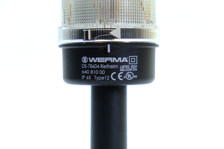 WERMA 64081000 + 64743075 + 64721075 + 64751075 + 64731075 + ... LED Signalsäule