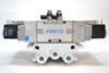 Festo PRS-1/8-6-BB + MFH-5/3-G-1/8-B x 4 pcs + MFH-5/3-E-1/8-B x 2 pcs.