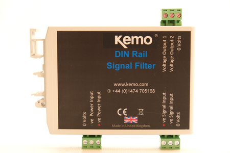 Kemo 1600/100/03 LP DIN Rail Signal Filter