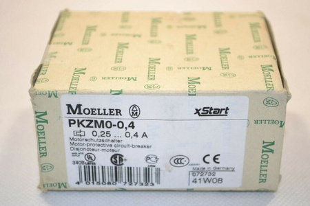 Klöckner Moeller PKZM0-0,4 Motor Protective Circuit Breaker NEW! NEW!