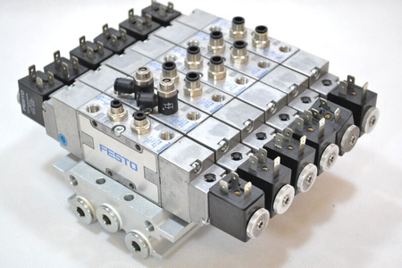 Festo PRS-1/8-6-BB + MFH-5/3-G-1/8-B x 4 pcs + MFH-5/3-E-1/8-B x 2 pcs.