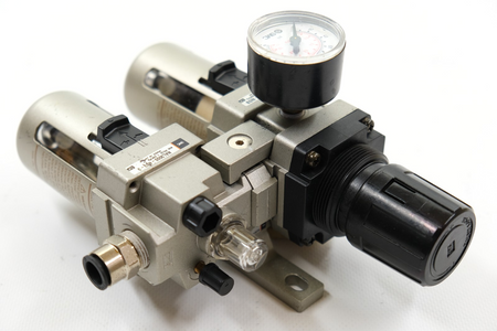 SMC Pneumatics NAW3000-N03 + NAL3000-N03-3 Filter regulator