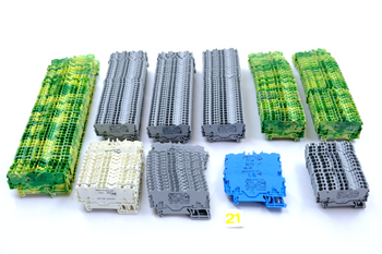 WAGO TOP JOB'S 2002-13, 2002-14, 2001-14 Zaciski kablowe mix 258 szt. (SET 21.)