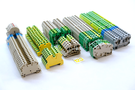 Weidmüller Phoenix Contact Terminal blocks 6mm² 10mm² set of 113 pcs (SET 123.)