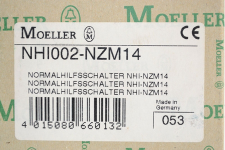 Klöckner Moeller NHI002-NZM14 Hilfsschalter Auxiliary Contact NEU! NEW!