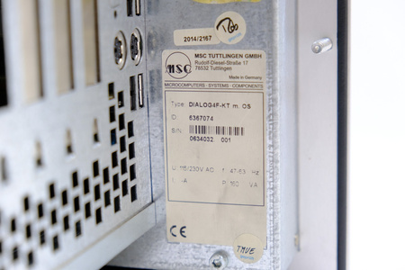 MSC Dialog DIALOG4F-KT M. OS | 6367074 Operator Panel