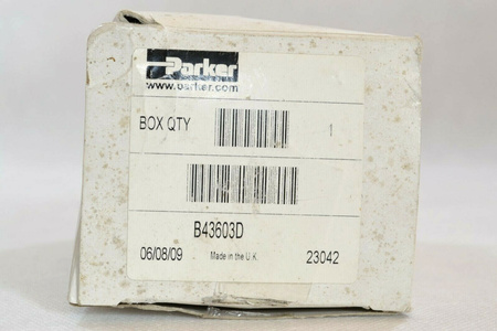 Parker B43603D Poppet Valve NEW! NEW!