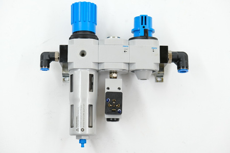Festo LFR-D-MIDI + FRM-D-MIDI + PEV-1/4-B-OD + HE-D-MIDI Filtr-regulator ciśnien