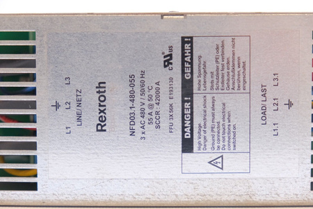 Rexroth NFD03.1-480-055 Mains Filter