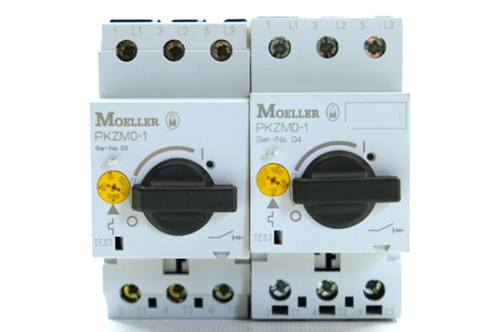 Moeller PKZM0-1 Circuit Breaker x 2 pcs