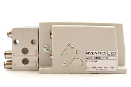 Aventics  PLC: 4-U444 R480778176 x 1 + AES-D-BC-ECAT R412018225 Pneumatiksystem