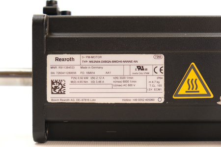 Rexroth MS2N04-D0BQN-BMDH0-NNNNE-NN / R911384533 Servomotor Servo Motor