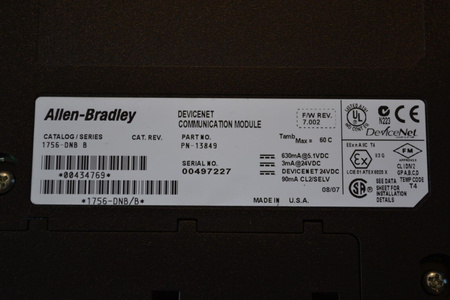 Allen Bradley 1756-DNB B Module Communication Module Interface Module