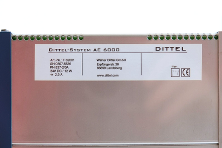 DITTEL-SYSTEM AE 6000 F62001 Jednostka sprawdzająca (Marposs)