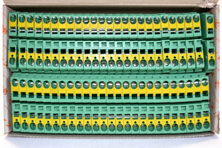 Weidmüller ZPE 6 1608670000 50 pcs. Terminal Blocks NEW!