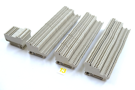 Weidmüller ZIA 1.5/3L-1S + ZAP/TW Terminal blocks Mixed set of 136 pcs (SET 13.)