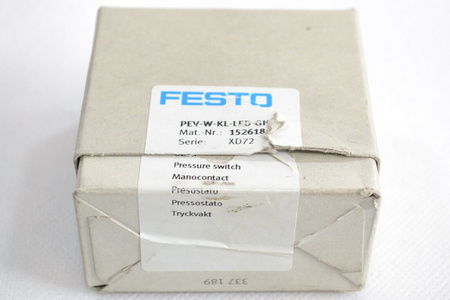 Festo PEV-W-KL-LED-GH (152618) Druckschalter Pressure Switch NEU!