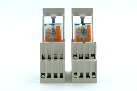 ABB CR-M024DC2 + CR-M4SS Przekaźnik interfejsowy + gniazdo przekaźnika x 2 szt.