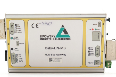 Lipowsky Industrie Elektronik BABY-LIN-MB  LIN- & CAN-Bus Symulator
