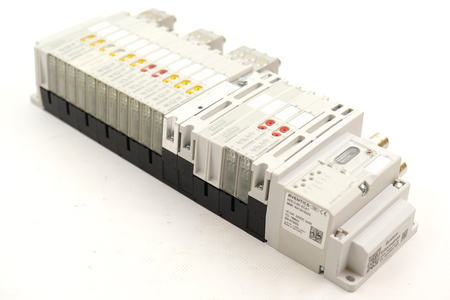 Aventics  PLC: 4-U444 R480778176 x 1 + AES-D-BC-ECAT R412018225 Pneumatiksystem