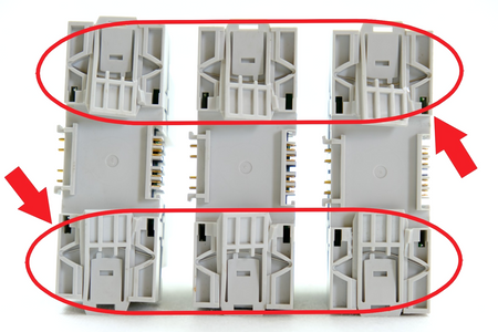 Siemens TXS1.EF10 Busansschlussmodul BUS Connection Module Satz mit 3 Stück