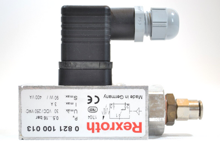 Rexroth 0821100013 Pneumatyczny wyłącznik ciśnieniowy