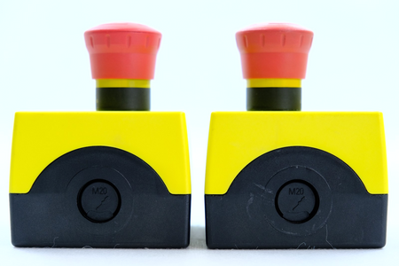 Siemens 3SU1801-0AA00-0AB2 Not-Aus-Taster x 2 Stück