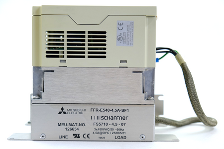 Mitsubishi FR-E540-0.4K-EC + FFR-E540-4,5A-SF1 Frequency Converter