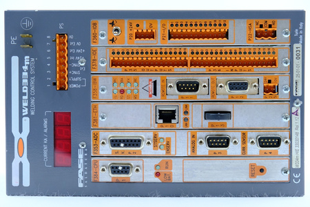 WELD FASE W334M HIE, F384-CPU, F353-ADC, F3381-ETH, F358-IBW, F378-IOE, F360-IOB