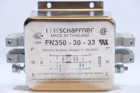Schaffner FN350-30-33 Single Phase EMC/EMI Line Filter