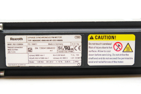 Rexroth EMC-032-NN-2 + MSK030C-0900-NN-M1-UG1-NNNN Linear Actuator + Servomotor