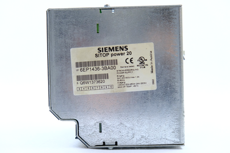 Siemens 6EP1436-3BA00 SITOP Modular 3AC/DC24V/20A Power supply