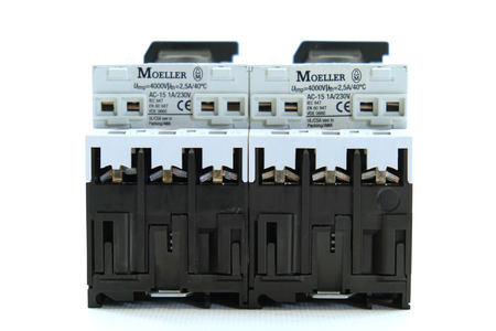 Moeller PKZM0-2,5 Circuit Breaker x 2 pcs