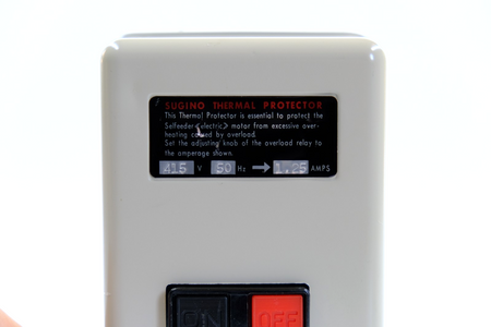 Mitsubishi SUGINO MS-K11PSTP Wärmeschutz Thermal Protector 415V, 50Hz, 1.25AMPS