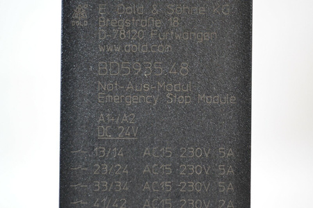 E. Dold & Söhne BD5935.48 (0045456) Not Aus Modul
