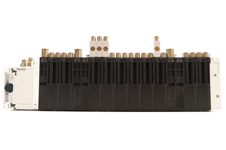 Aventics PLC: 4-U444-U4 R480778042 + AES-D-BC-ECAT R412018225 Układ pneumatyczny