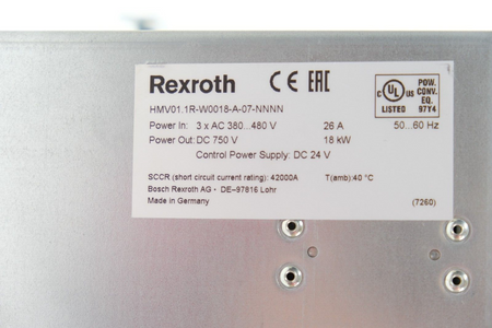 Rexroth HMV01.1R-W0018-A-07-NNNN IndraDrive Netzteil Leistungsstufe Power stage